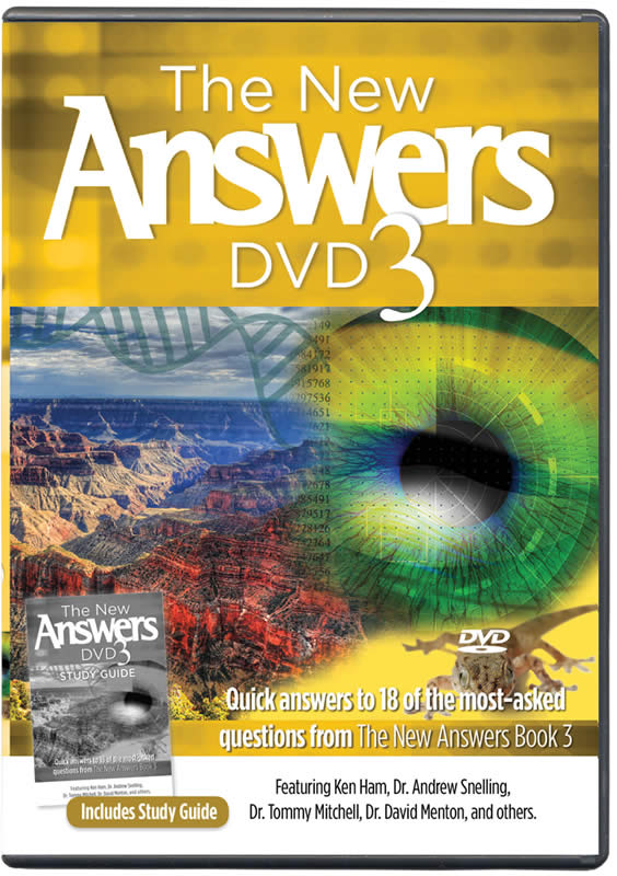 The New Answers DVD’s D-NA3